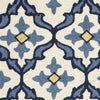 KAS Harbor 4210 Ivory/Blue Mosaic Area Rug Lifestyle Image