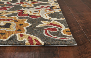 KAS Harbor 4213 Taupe Flora Area Rug Runner Image