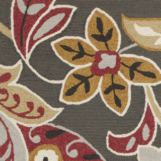 KAS Harbor 4213 Taupe Flora Area Rug Lifestyle Image