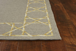 KAS Harbor 4240 Grey Porter Area Rug Round Image