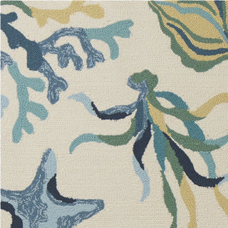 KAS Harbor 4244 Ivory/Blue Oceana Area Rug Lifestyle Image