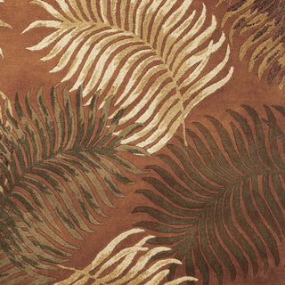 KAS Havana 2623 Rust Fern View Area Rug Lifestyle Image