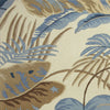 KAS Havana 2624 Ivory/Blue Rainforest Area Rug Corner Image