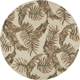 KAS Havana 2634 Ivory Tropica Area Rug Lifestyle Image Feature