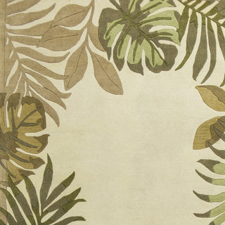 KAS Havana 2635 Ivory Paradise Area Rug Corner Image