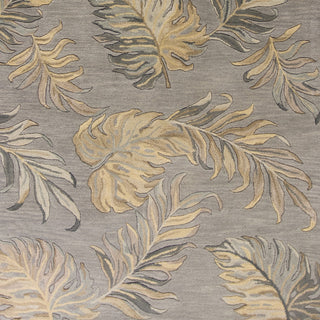 KAS Havana 2639 Grey Palms Area Rug Lifestyle Image Feature