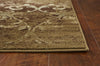 KAS Heritage 9350 Olive Damask Area Rug