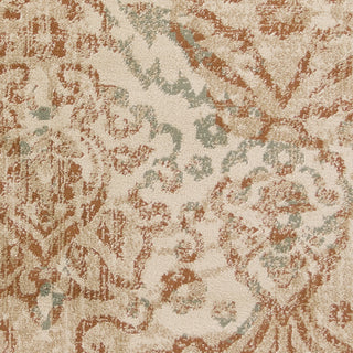 KAS Heritage 9352 Champagne Damask Area Rug Lifestyle Image