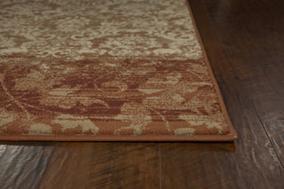 KAS Heritage 9362 Rust Delaney Area Rug Round Image