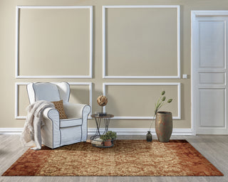KAS Heritage 9362 Rust Delaney Area Rug
