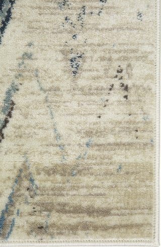 KAS Heritage 9364 Ivory/Blue Chevron Area Rug