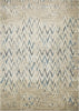 KAS Heritage 9364 Ivory/Blue Chevron Area Rug