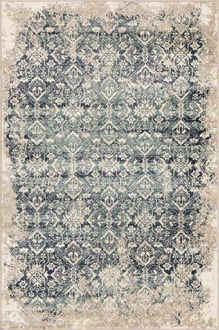 KAS Heritage 9372 Ivory/Blue Anna Area Rug