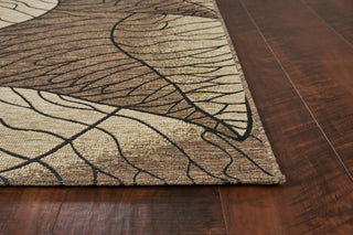 KAS Horizon 5704 Beige Fauna Area Rug Corner Image