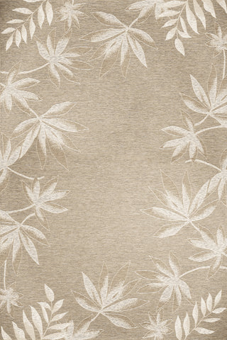 KAS Horizon 5706 Sage Fern Border Area Rug Main Image