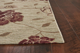 KAS Horizon 5709 Sage Green Flora Area Rug Runner Image