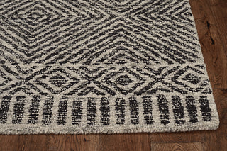 KAS Hudson 2463 Grey/Black Retreat Area Rug Main Image