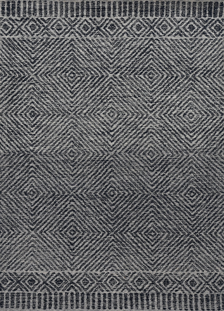 KAS Hudson 2463 Grey/Black Retreat Area Rug main image