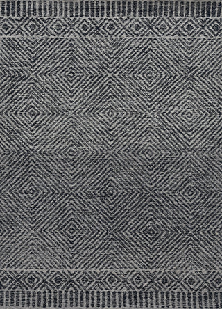 KAS Hudson 2463 Grey/Black Retreat Area Rug main image