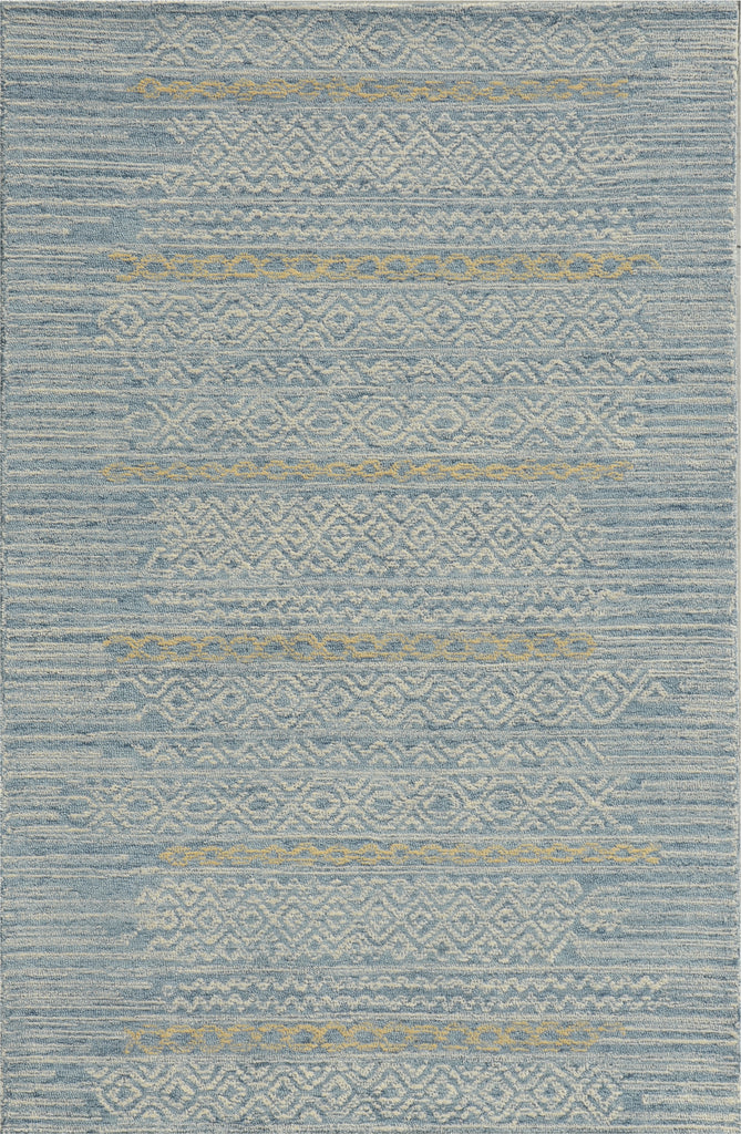 KAS Hudson 2466 Blue Boho Area Rug main image
