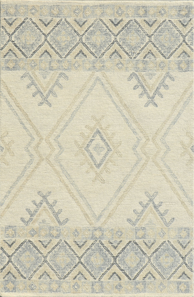 KAS Hudson 2468 Ivory/Taupe Southwest Area Rug main image