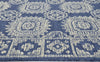 KAS Hudson 2469 Navy Suzani Area Rug Round Image