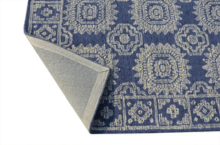 KAS Hudson 2469 Navy Suzani Area Rug Runner Image