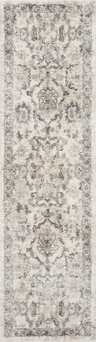 KAS Hue 4707 Ivory Farrah Area Rug Runner Image