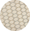KAS Impressions 4618 Ivory Honeycomb Area Rug Main Image