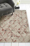 KAS Laguna 7630 Ivory/Pink Panes Area Rug – Incredible Rugs and Decor