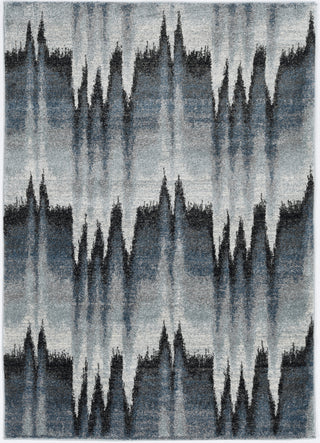 KAS Landscapes 5908 Blue Ivory Pulse Area Rug main image