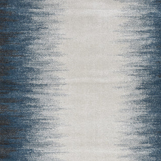 KAS Landscapes 5909 Ivory Blue Ombre Area Rug Runner Image