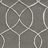 KAS Libby Langdon Upton 4303 Charcoal/Snow Groovy Gate Area Rug Lifestyle Image Feature