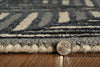 KAS Libby Langdon Upton 4304 Navy/Charcoal Diagonal Tile Area Rug Main Image
