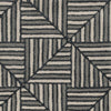 KAS Libby Langdon Upton 4304 Navy/Charcoal Diagonal Tile Area Rug Close up