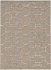 KAS Libby Langdon Upton 4305 Mocha/Ink Asian Trellis Area Rug main image