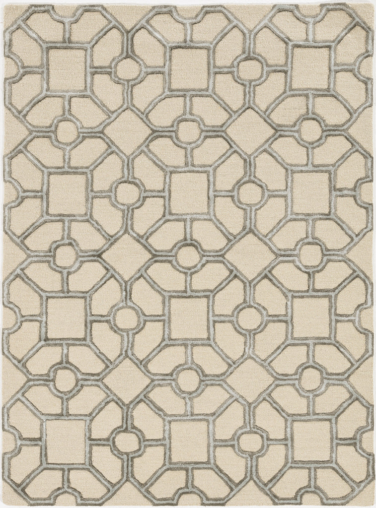 KAS Libby Langdon Upton 4306 Putty/Spa Paris Garden Area Rug main image