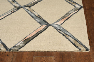 KAS Libby Langdon Upton 4307 Putty/Slate Mod Scape Area Rug Main Image