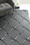 KAS Libby Langdon Upton 4308 Charcoal/Silver Mod Scape Area Rug Main Image