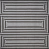 KAS Libby Langdon Hamptons 5220 Charcoal Emerson Area Rug Corner Image
