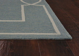 KAS Libby Langdon Hamptons 5225 Spa Madison Area Rug Corner Image