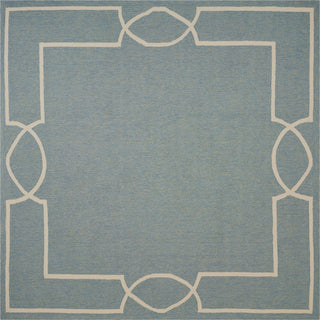 KAS Libby Langdon Hamptons 5225 Spa Madison Area Rug Lifestyle Image