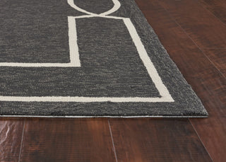 KAS Libby Langdon Hamptons 5226 Onyx Madison Area Rug Round Image