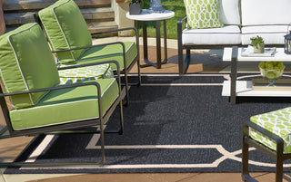 KAS Libby Langdon Hamptons 5226 Onyx Madison Area Rug Main Image Feature