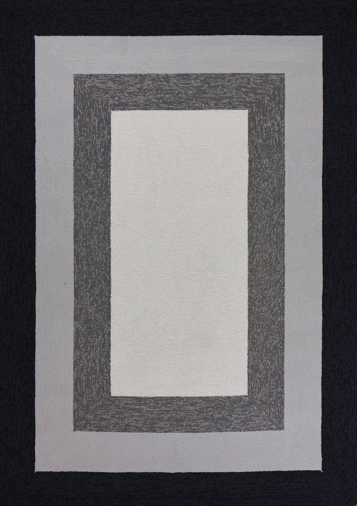 KAS Libby Langdon Hamptons 5228 Charcoal Highview Area Rug main image