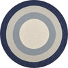 KAS Libby Langdon Hamptons 5229 Slate/Navy Highview Area Rug Corner Image
