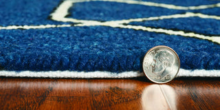 KAS Libby Langdon Hamptons 5230 Navy Area Rug Runner Image