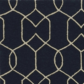 KAS Libby Langdon Hamptons 5230 Navy Area Rug Lifestyle Image