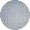 KAS Libby Langdon Soho 5020 Ice Blue Brick By Area Rug Lifestyle Image