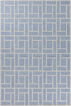 KAS Libby Langdon Soho 5020 Ice Blue Brick By Area Rug main image
